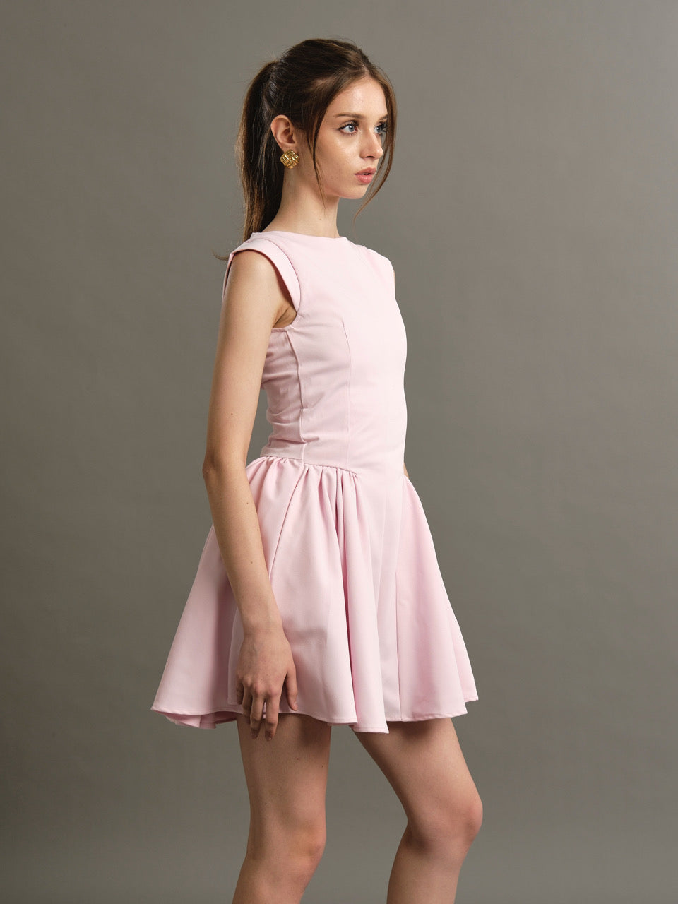 Persephone Dress - Baby Pink