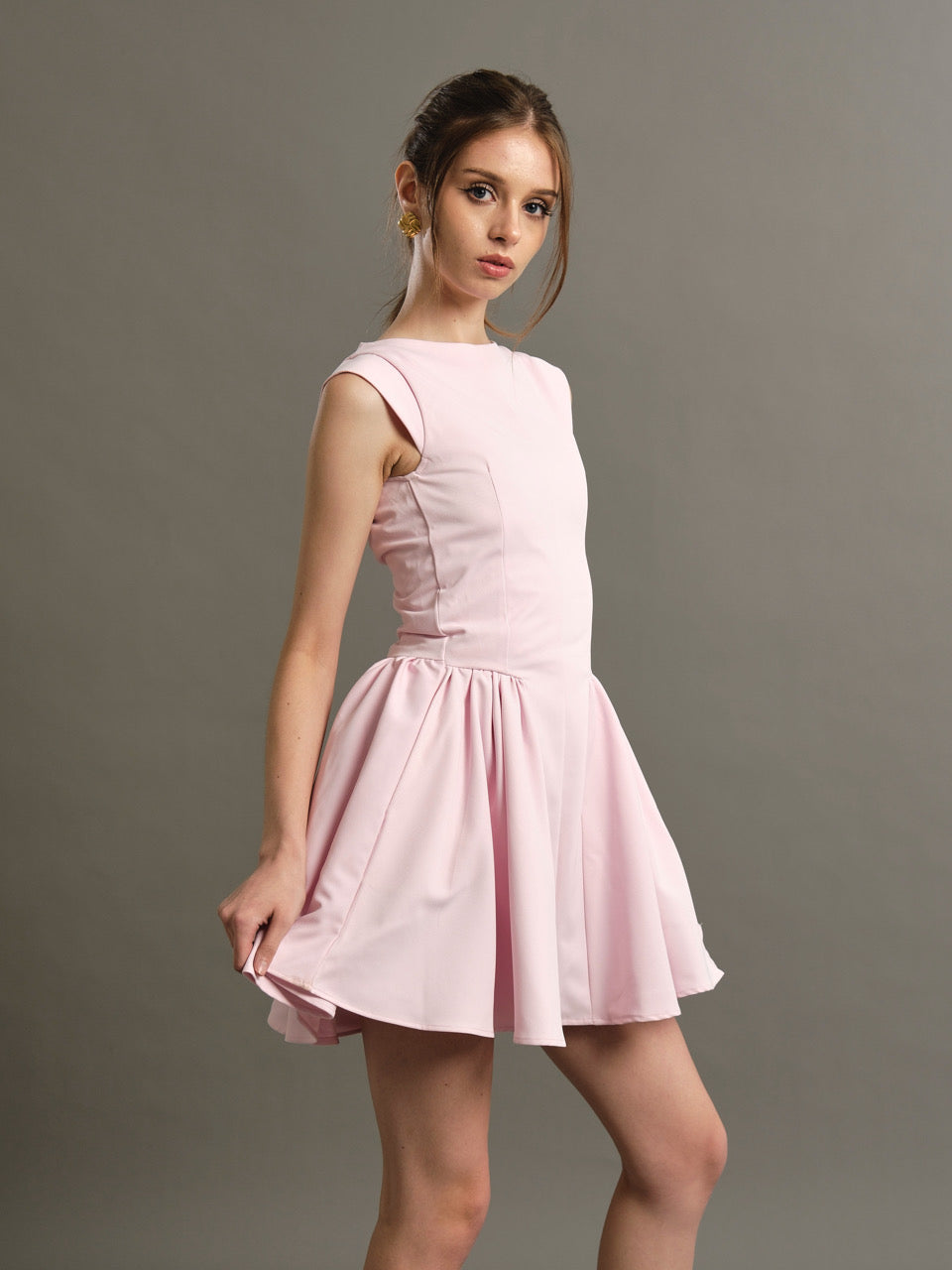 Persephone Dress - Baby Pink