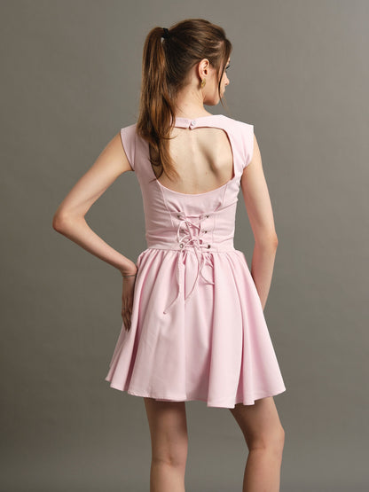 Persephone Dress - Baby Pink