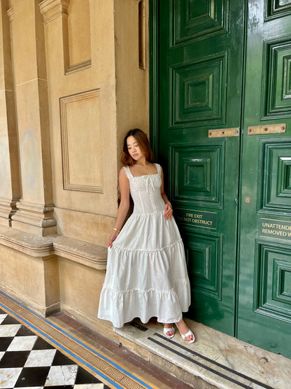 Zola Maxi Dress - White