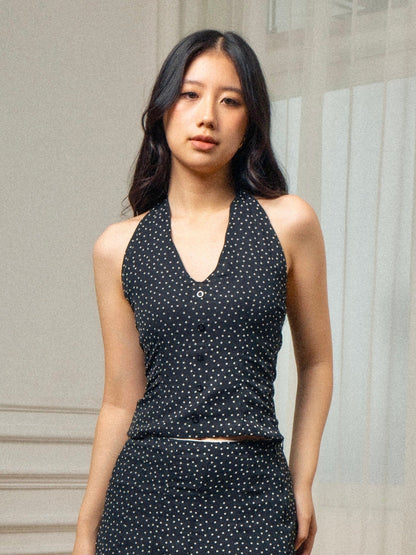 Matilda Polka Dot Top