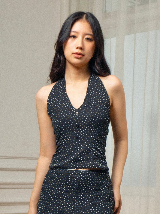 Matilda Polka Dot Top