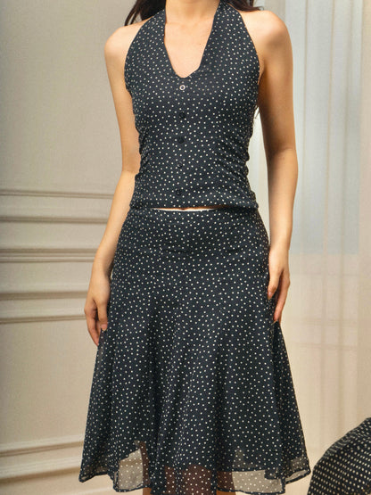 Matilda Polka Dot Top