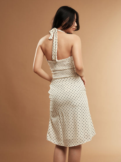 Shay Midi Skirt - Polka Dot